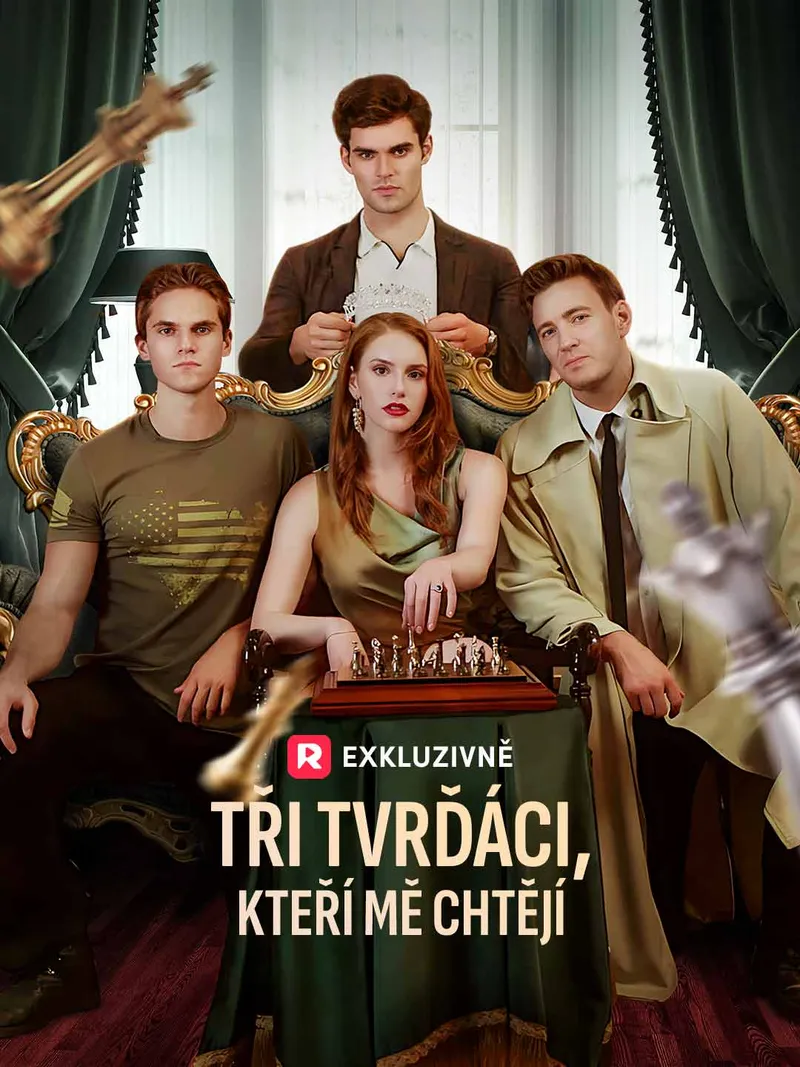 Obálka Tři tvrďáci, kteří mě chtějí