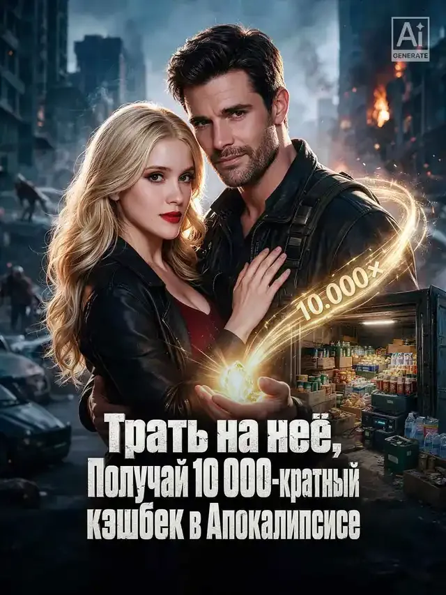 Обложка «Трать на неё, Получай 10 000-кратный кэшбек в Апокалипсисе»
