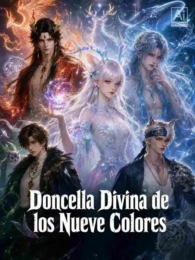Portada de Doncella Divina de los Nueve Colores
