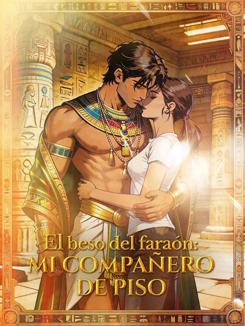 Portada de El beso del faraón: mi compañero de piso
