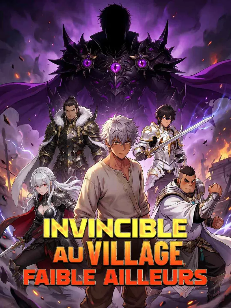 Couverture de Invincible au village, faible ailleurs