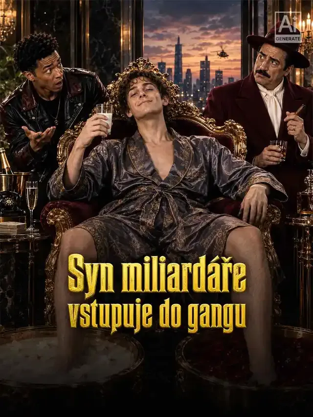 Obálka Syn miliardáře vstupuje do gangu