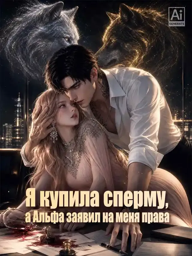 Обложка «Я купила сперму, а Альфа заявил на меня права»