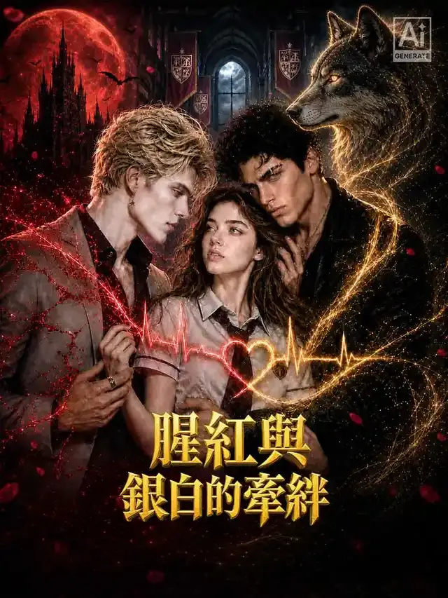 《腥紅與銀白的牽絆》封面