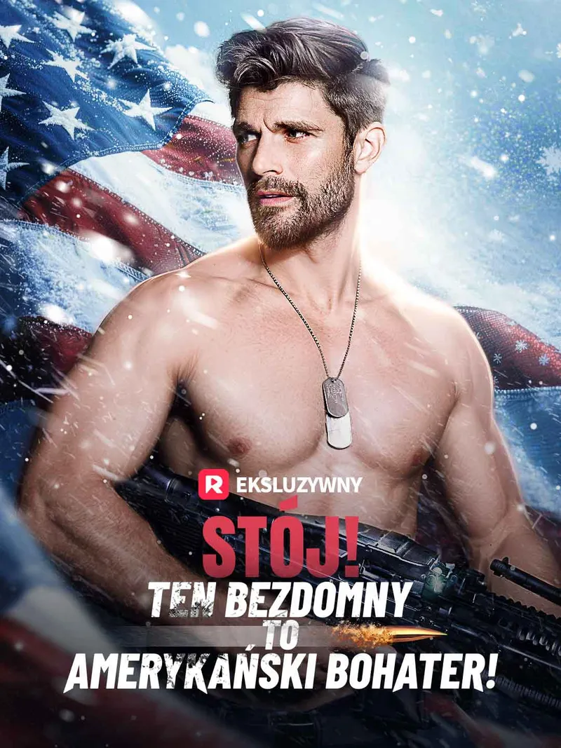 Okładka Stój! Ten bezdomny to amerykański bohater!