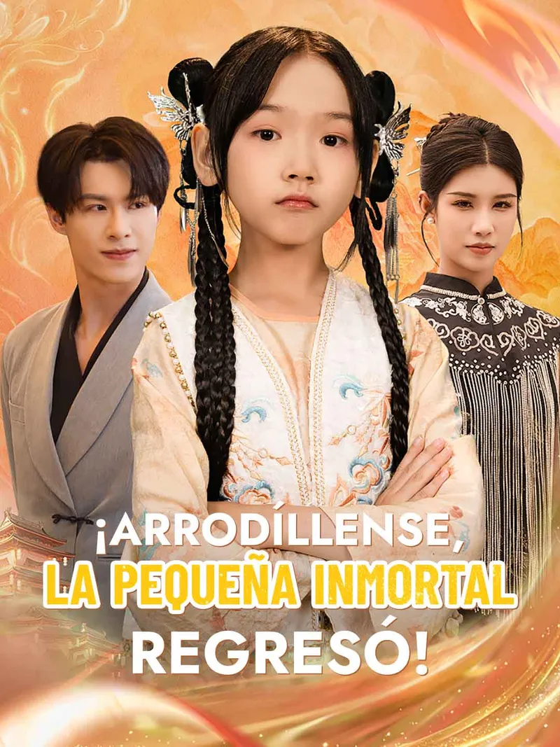 Portada de ¡Arrodíllense, la pequeña inmortal regresó!