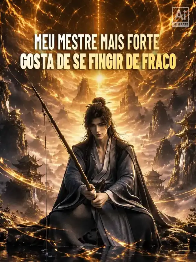 Capa de Meu Mestre Mais Forte Gosta de Se Fingir de Fraco