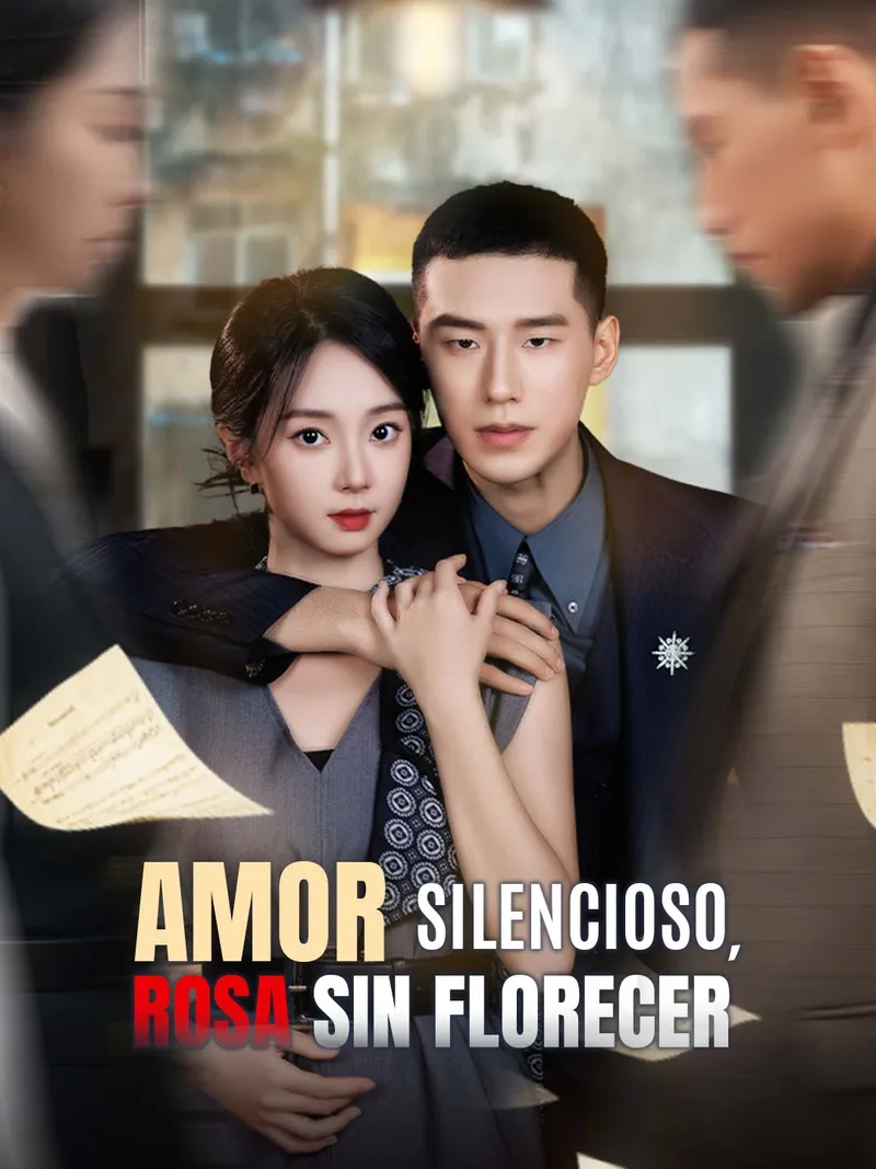 Portada de Amor silencioso, rosa sin florecer