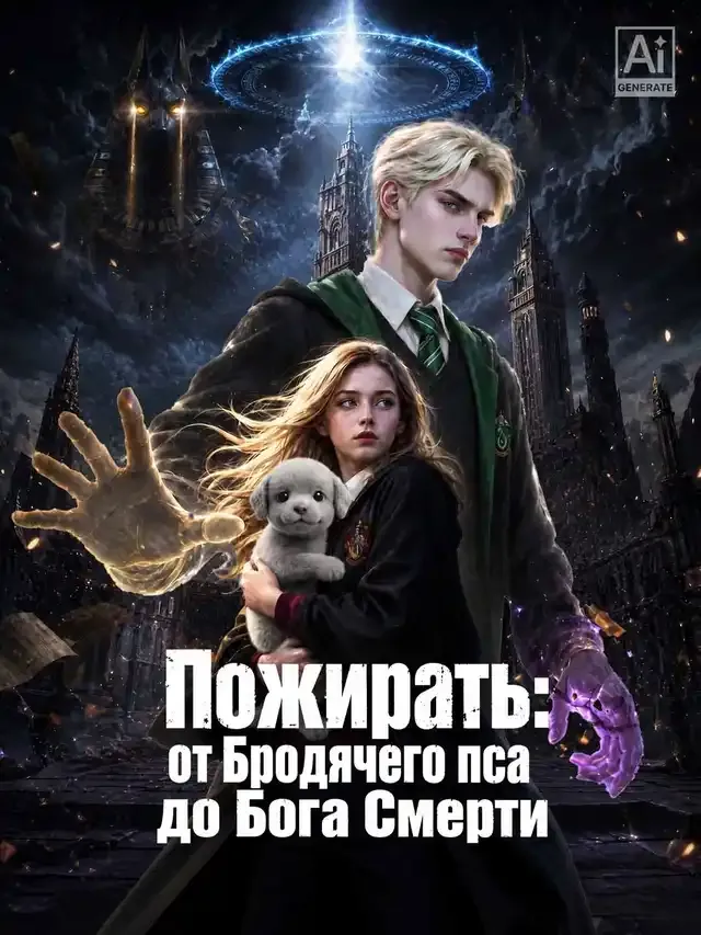 Обложка «Пожирать: от Бродячего пса до Бога Смерти»