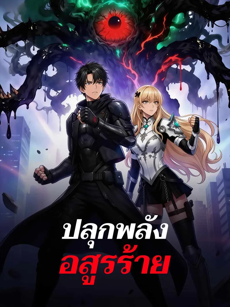 หน้าปกปลุกพลังอสูรร้าย