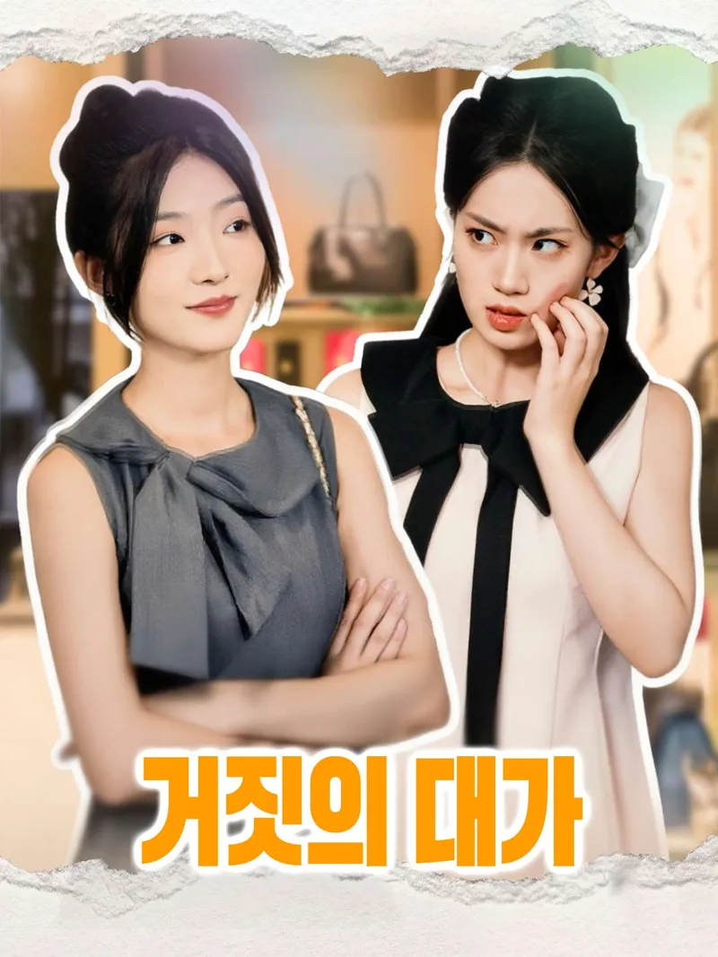 거짓의 대가 표지