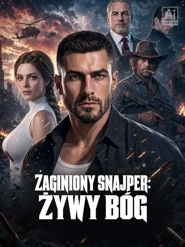 Okładka Zaginiony snajper: Żywy bóg