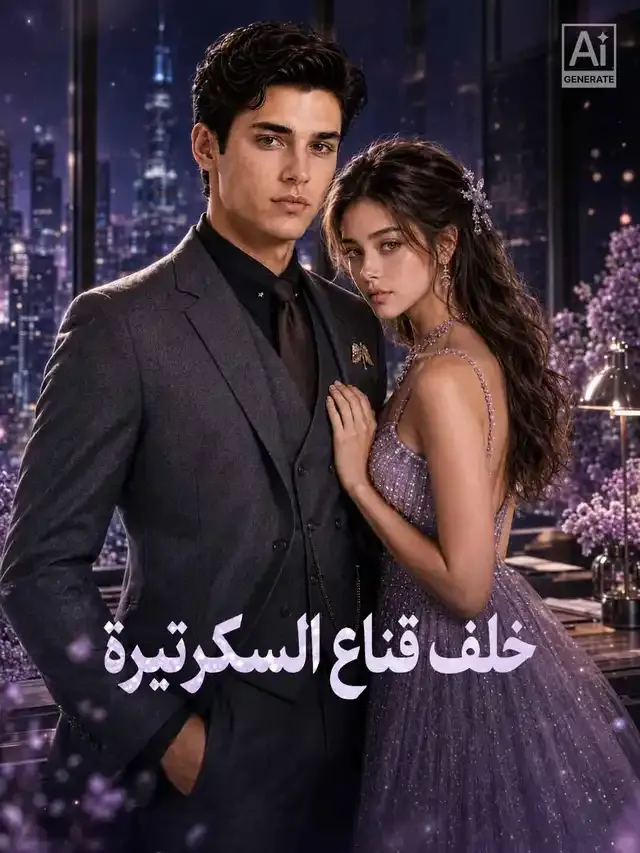 غلاف خلف قناع السكرتيرة