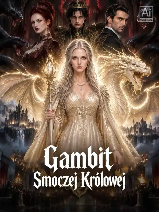 Okładka Gambit Smoczej Królowej