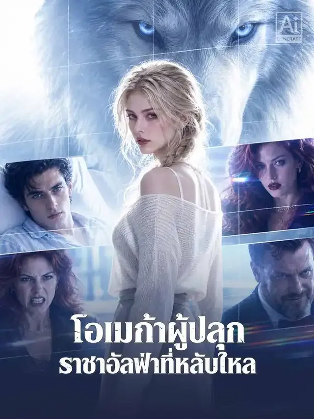 หน้าปกโอเมก้าผู้ปลุกราชาอัลฟ่าที่หลับใหล