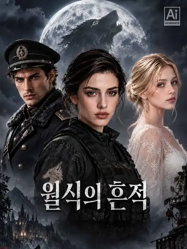 월식의 흔적 표지