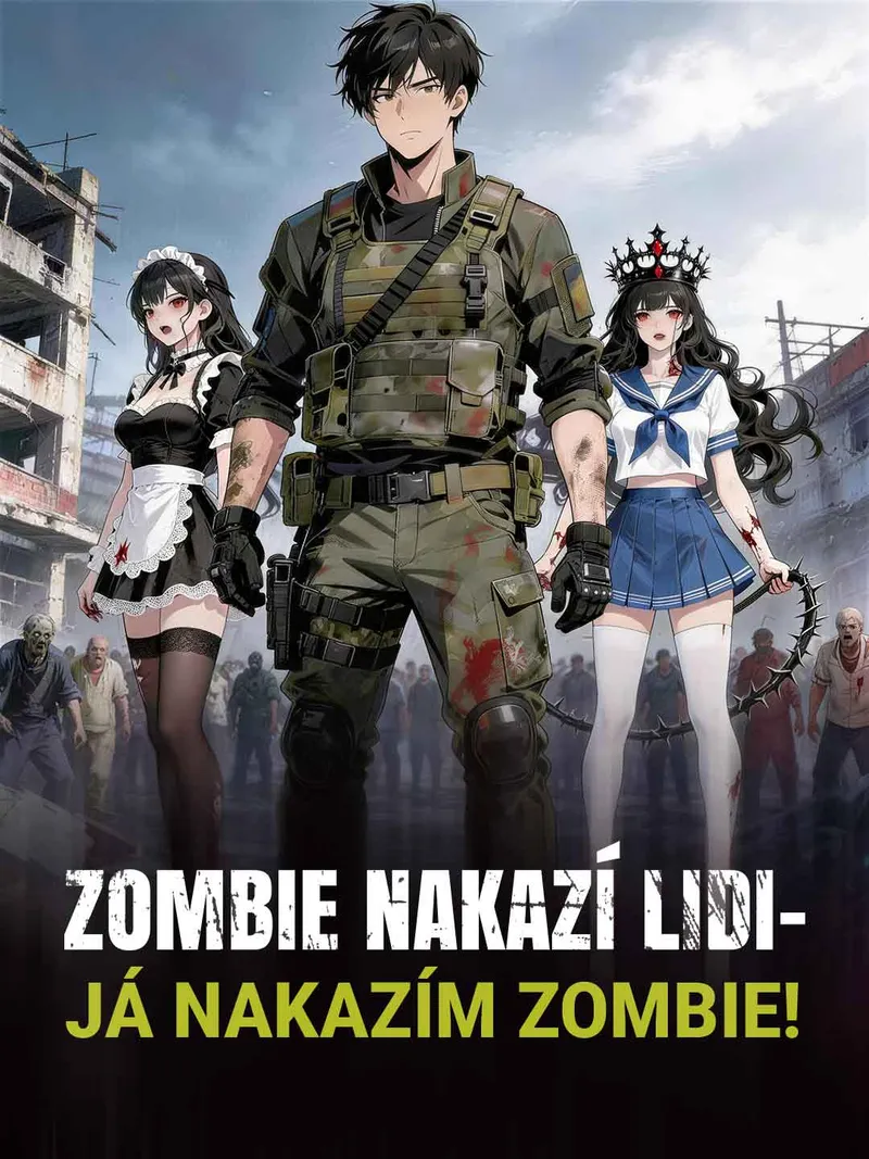Obálka Zombie nakazí lidi–já nakazím zombie!