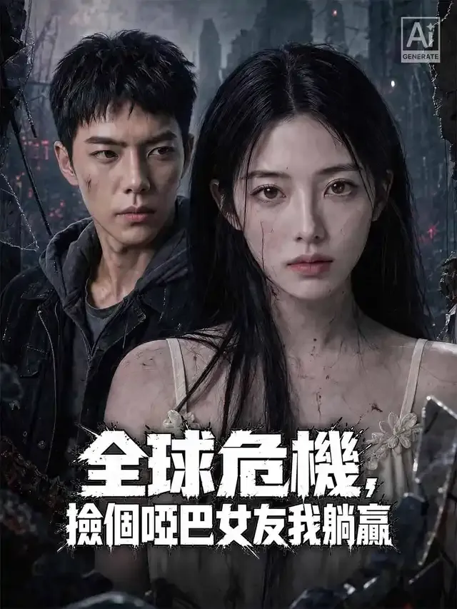 《全球危機，撿個啞巴女友我躺贏》封面