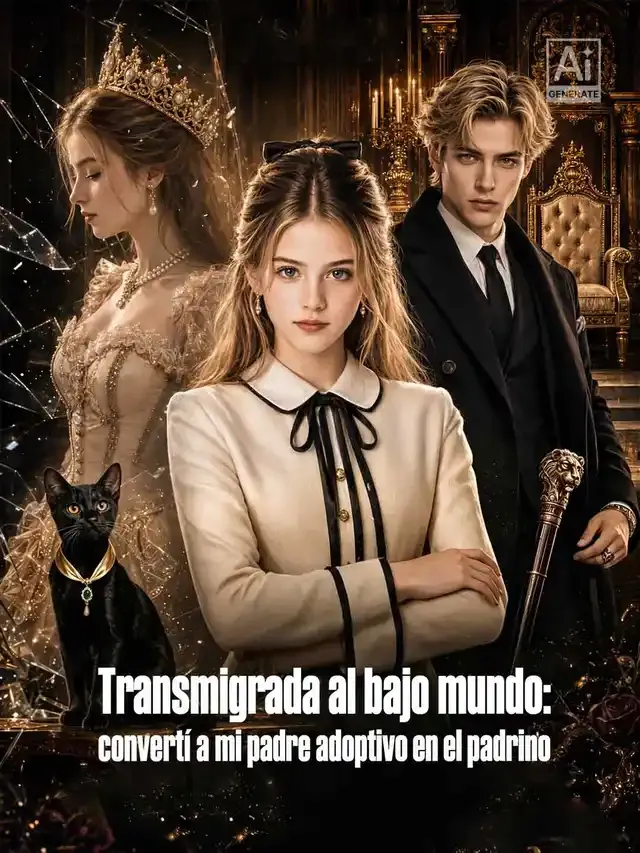 Portada de Transmigrada al bajo mundo: convertí a mi padre adoptivo en el padrino
