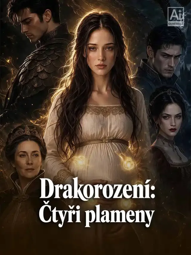 Obálka Drakorození: Čtyři plameny