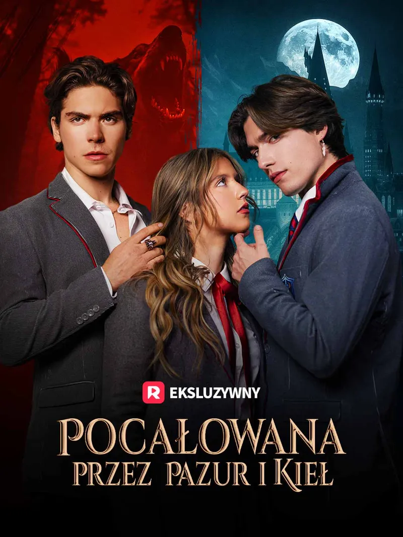 Okładka Pocałowana przez Pazur i Kieł