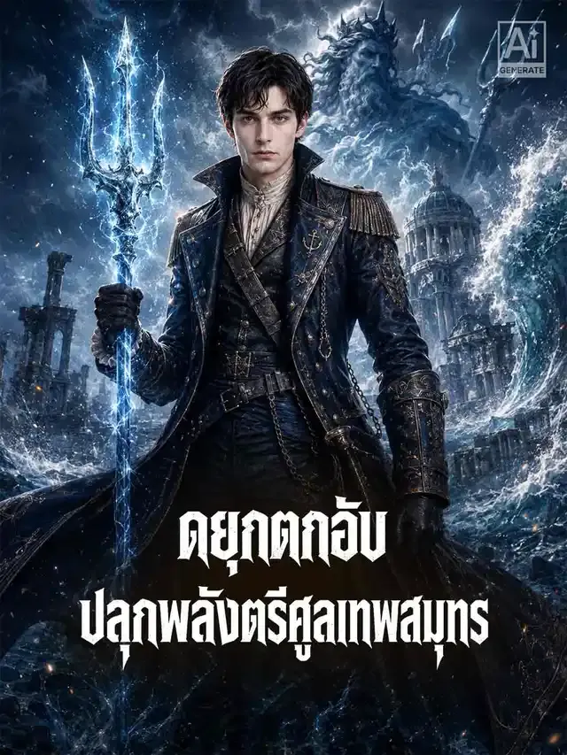 หน้าปกดยุกตกอับปลุกพลังตรีศูลเทพสมุทร