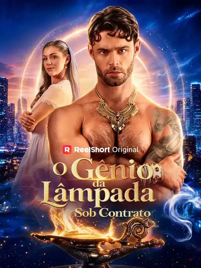 Capa de O Gênio da Lâmpada Sob Contrato