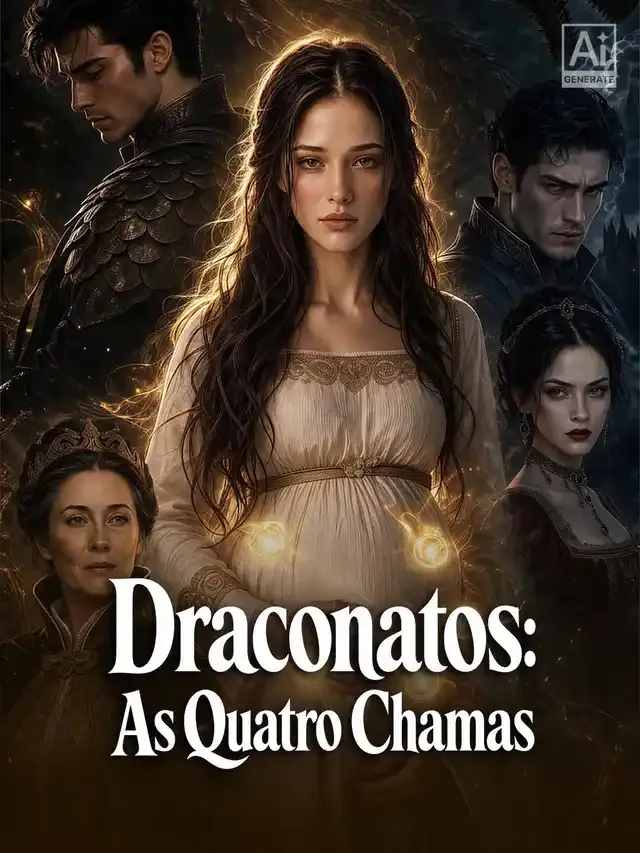 Capa de Draconatos: As Quatro Chamas