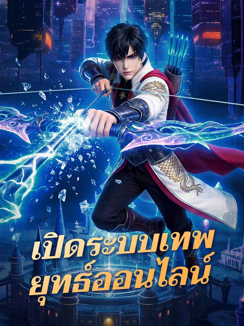 หน้าปกเปิดระบบเทพยุทธ์ออนไลน์