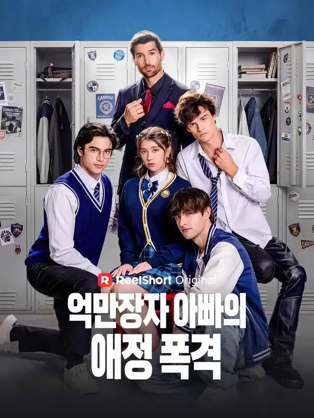 억만장자 아빠의 애정 폭격 표지