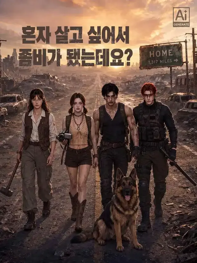 혼자 살고 싶어서 좀비가 됐는데요? 표지