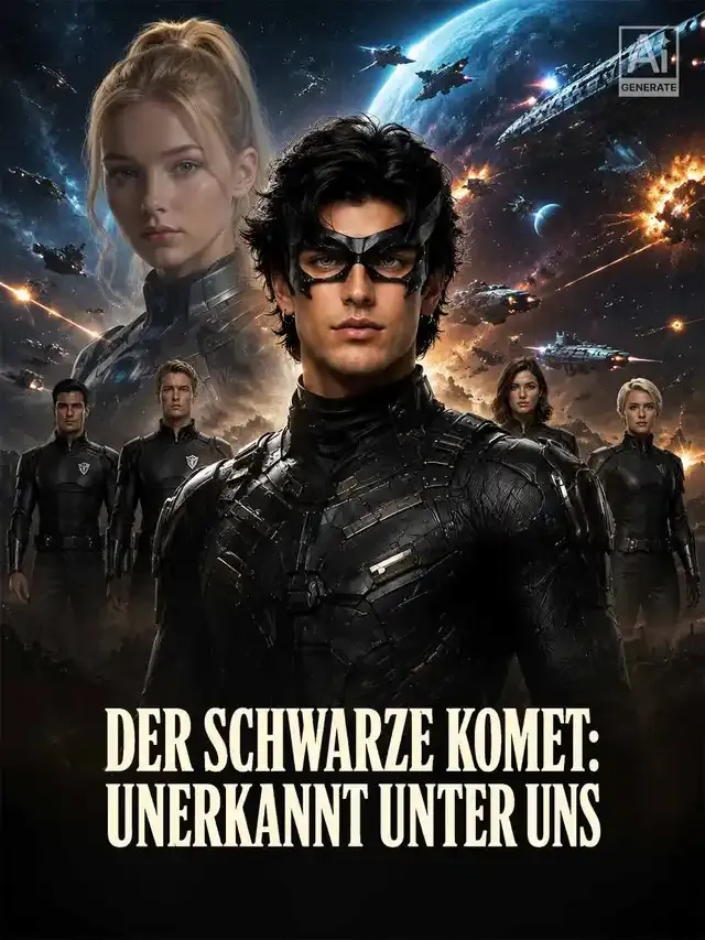 Cover von Der Schwarze Komet: Unerkannt unter uns