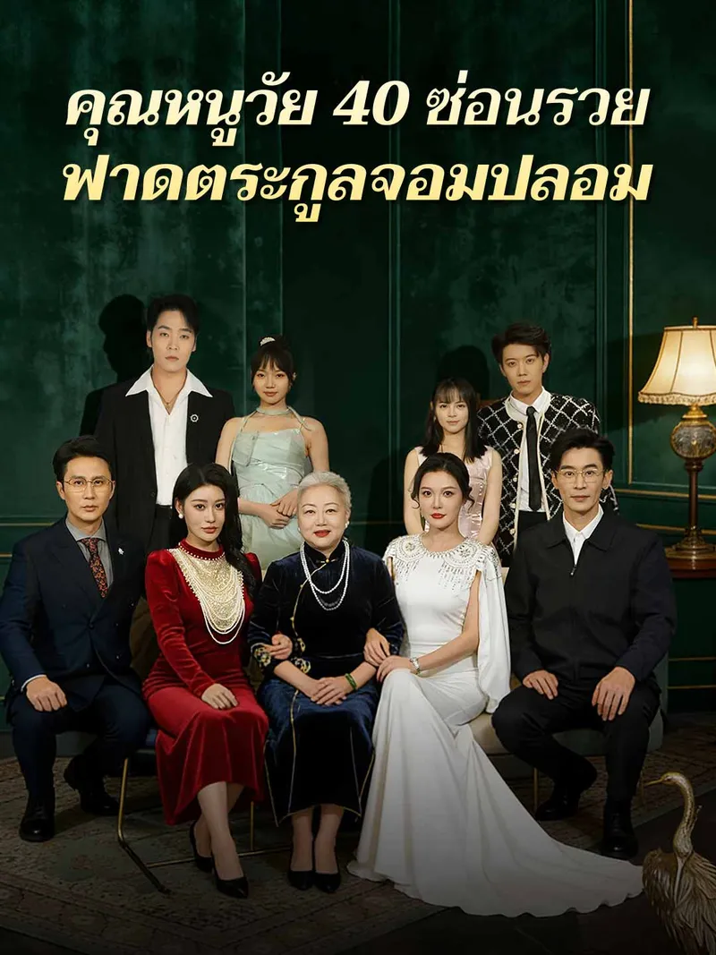 หน้าปกคุณหนูวัย 40 ซ่อนรวย
ฟาดตระกูลจอมปลอม