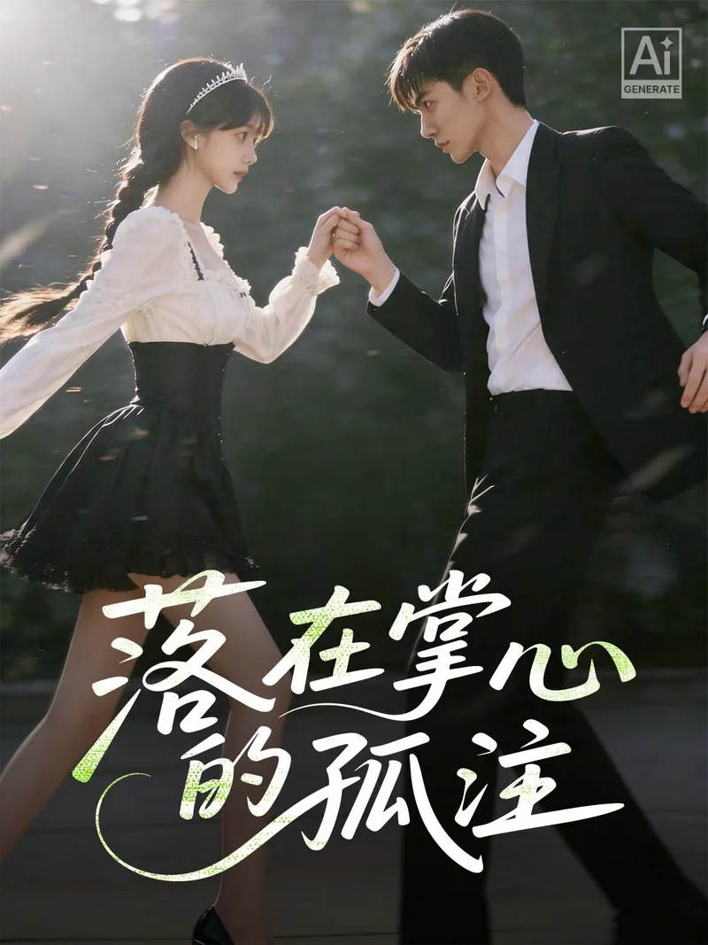 《落在掌心的孤注》封面