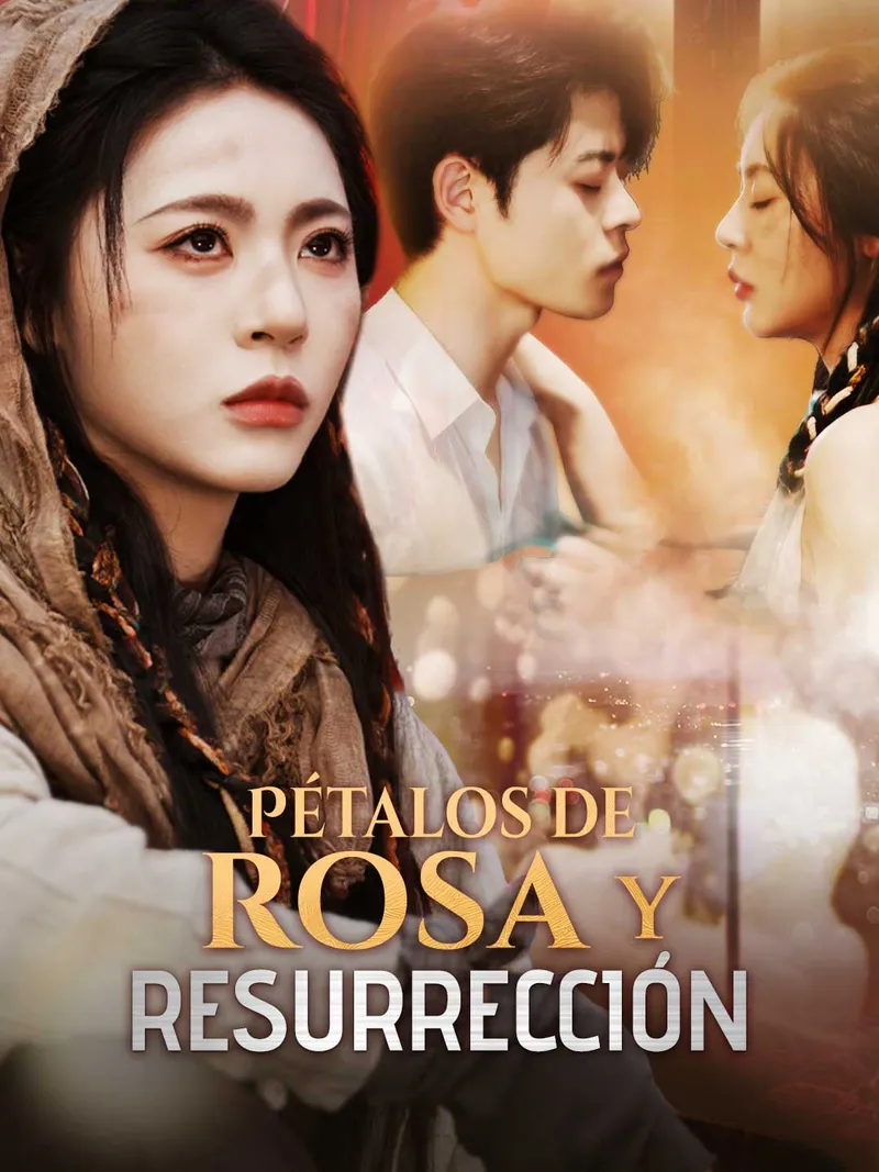 Portada de Pétalos de rosa y resurrección