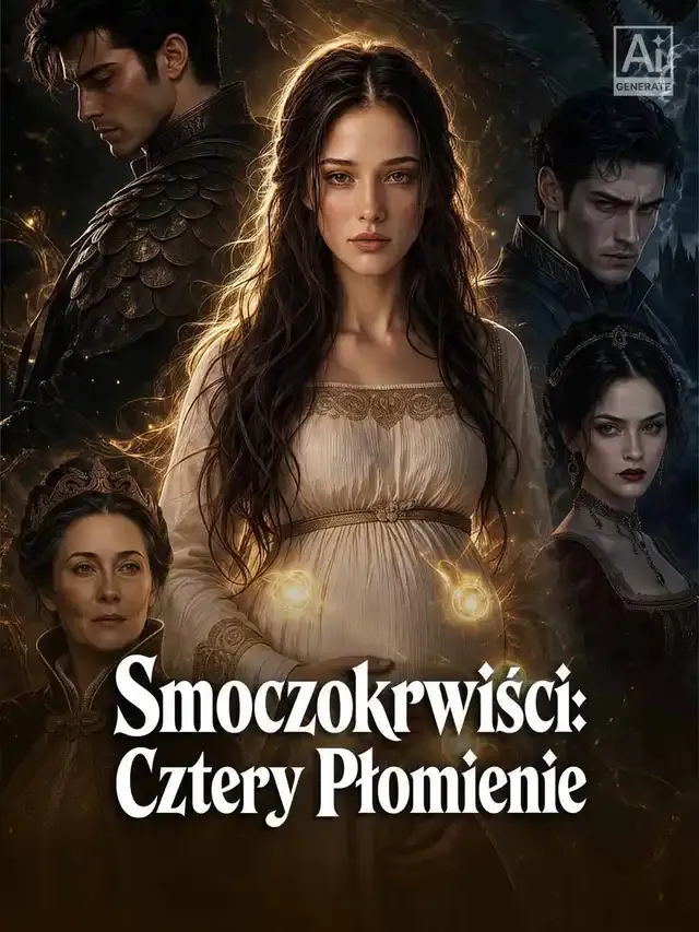 Okładka Smoczokrwiści: Cztery Płomienie