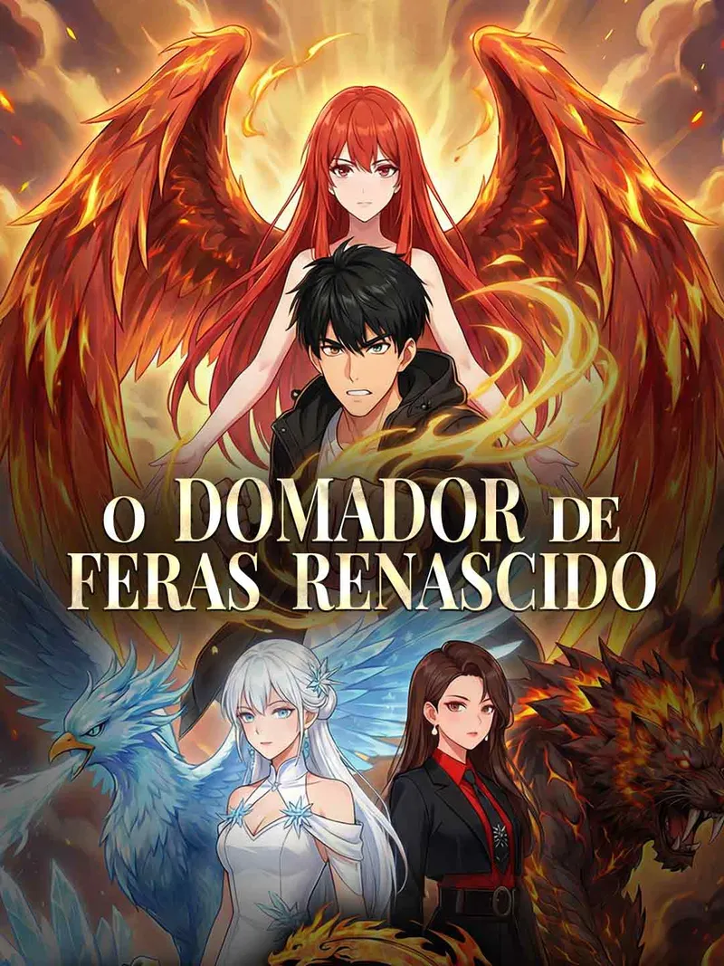Capa de O Domador de Bestas Renascido