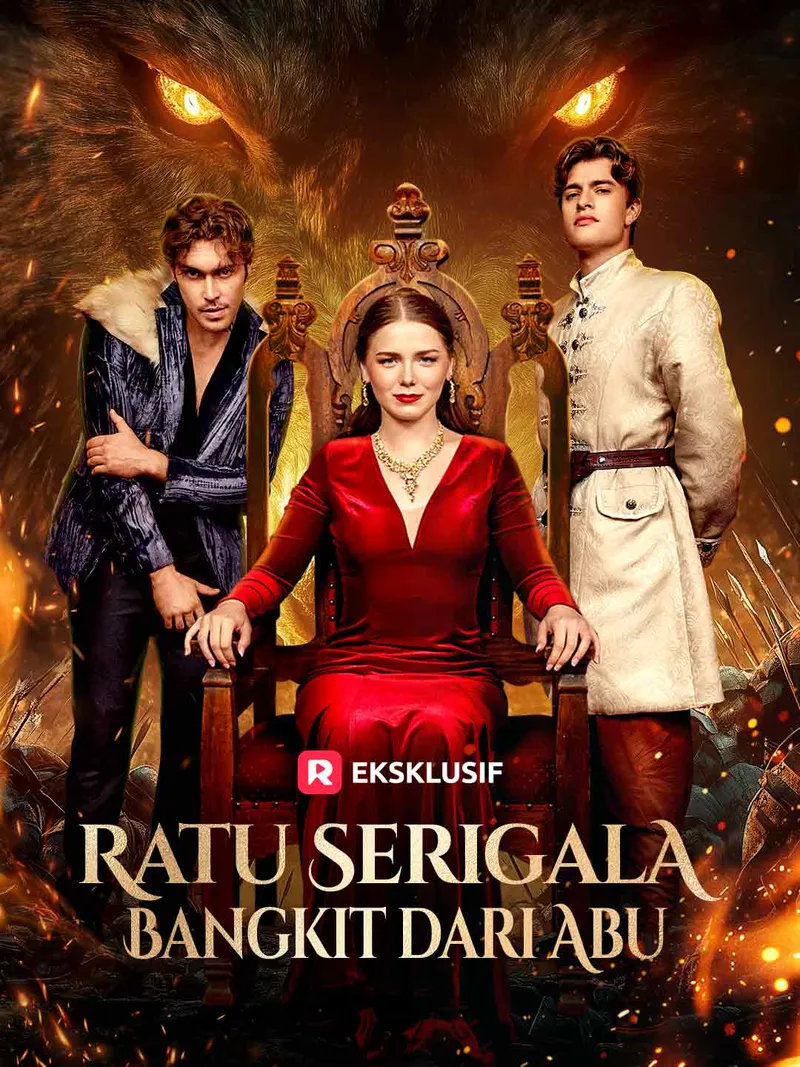 Sampul Ratu Serigala Bangkit dari Abu