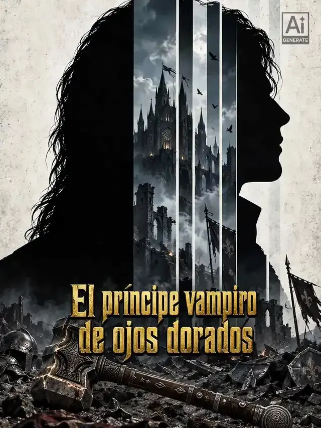 Portada de El príncipe vampiro de ojos dorados