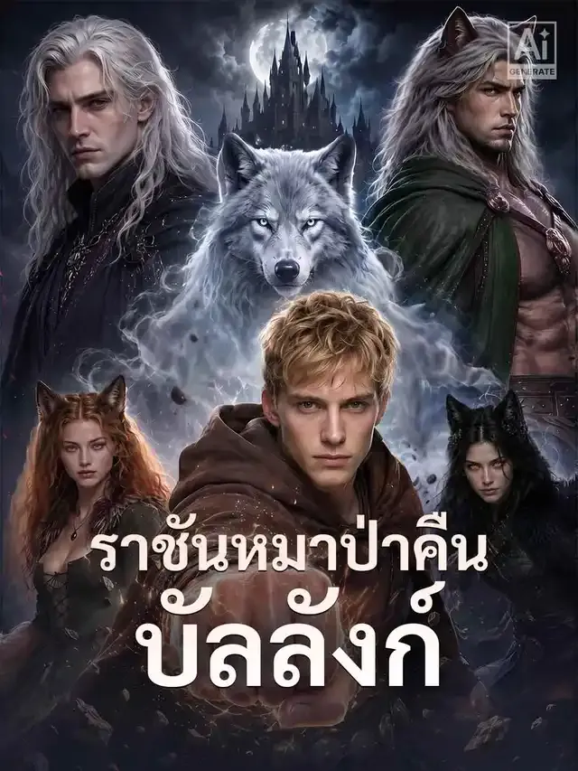 หน้าปกราชันหมาป่าคืนบัลลังก์
