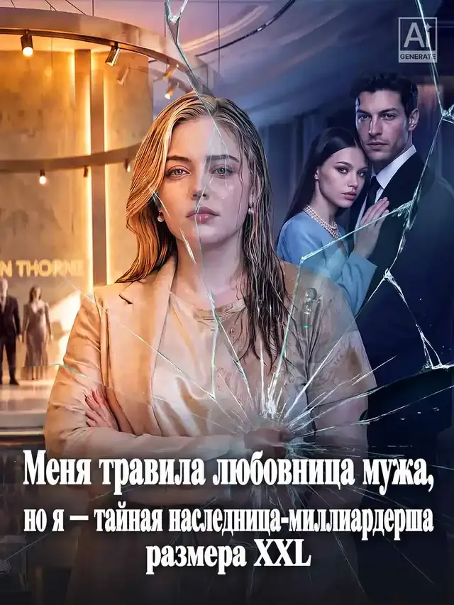 Обложка «Меня травила любовница мужа, но я — тайная наследница-миллиардерша размера XXL»