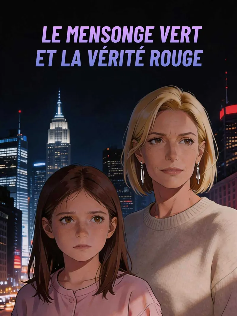 Couverture de Le Mensonge Vert et la Vérité Rouge