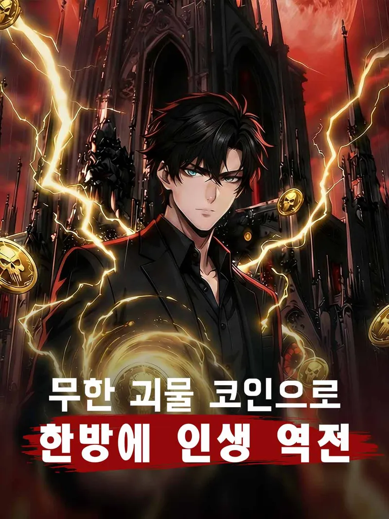 무한 괴물 코인으로 한방에 인생 역전 표지
