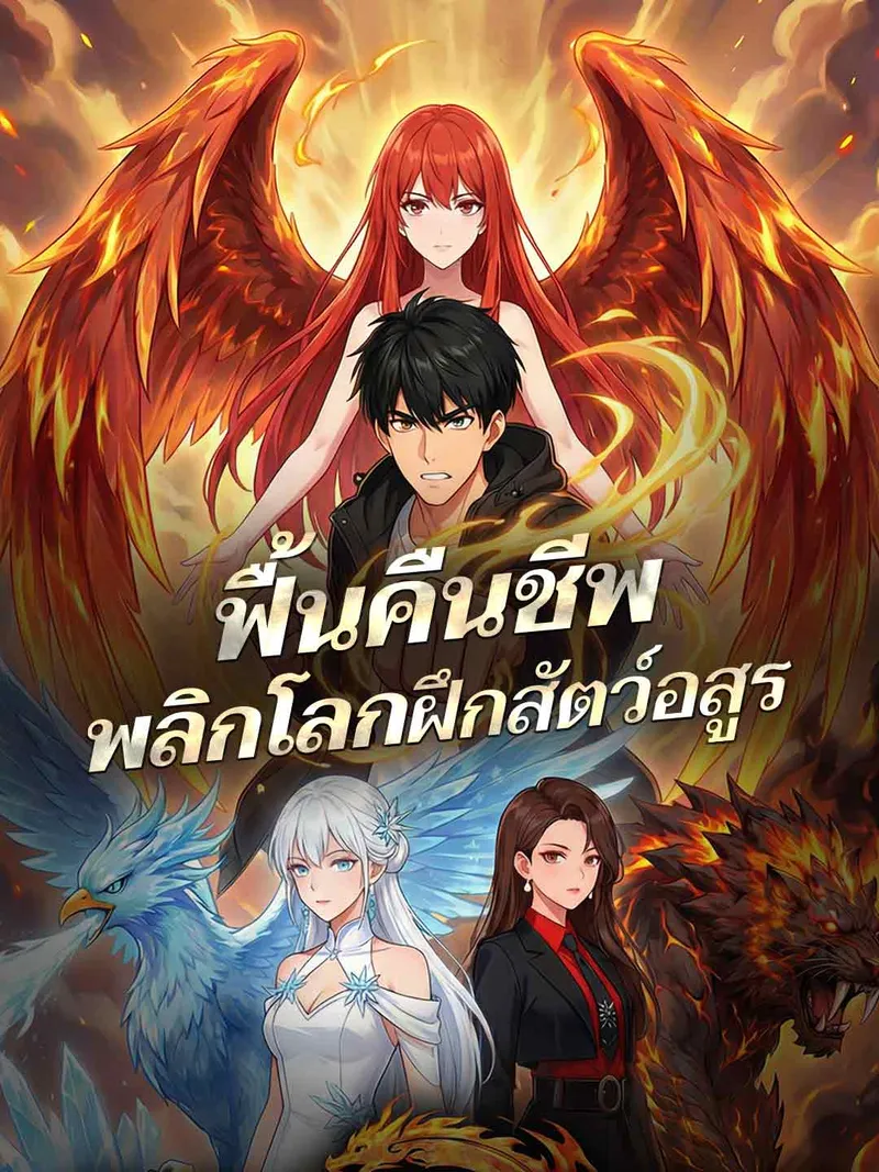 หน้าปกฟื้นคืนชีพ พลิกโลกฝึกสัตว์อสูร
