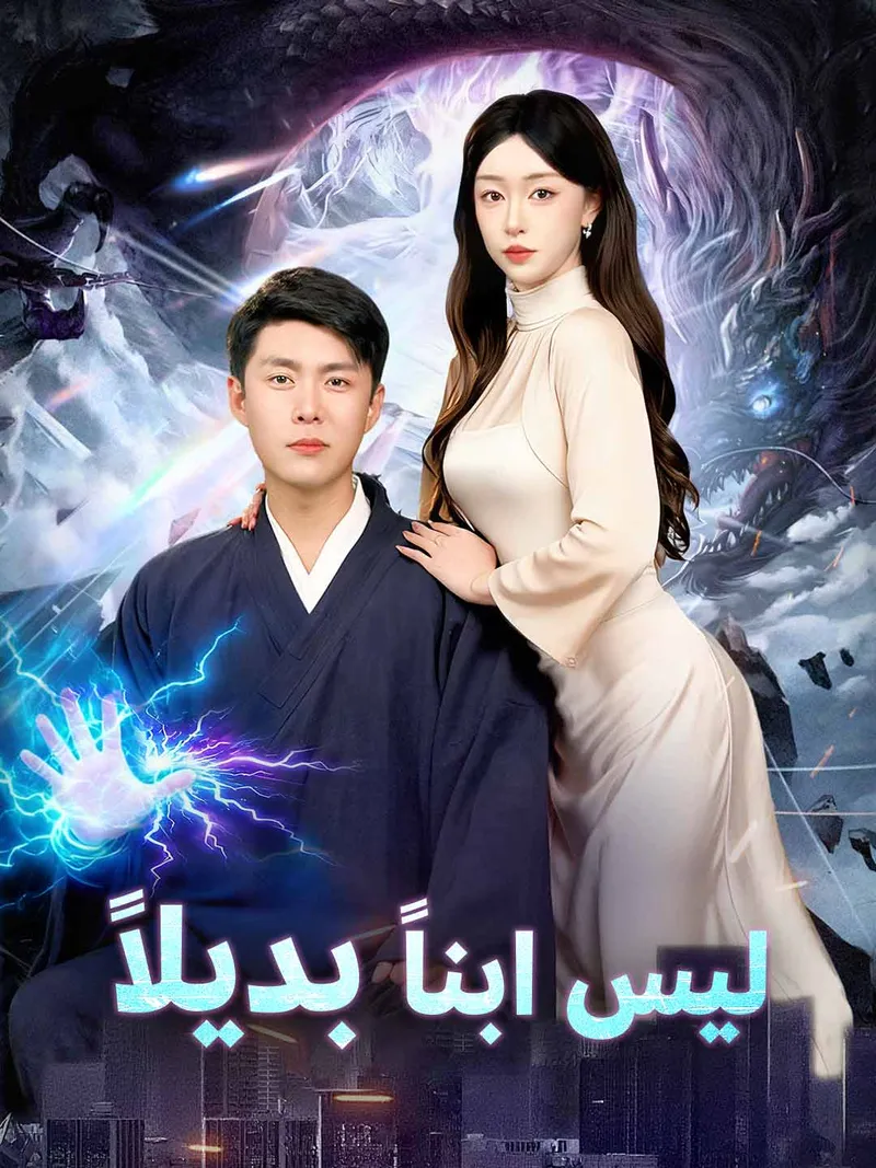 غلاف ليس ابناً بديلاً