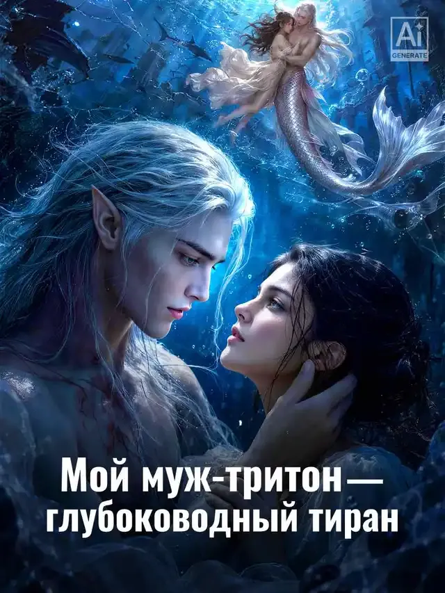 Обложка «Мой муж-тритон — глубоководный тиран»