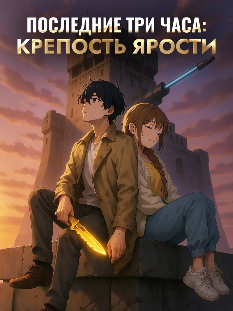 Обложка «Последние три часа: крепость ярости»