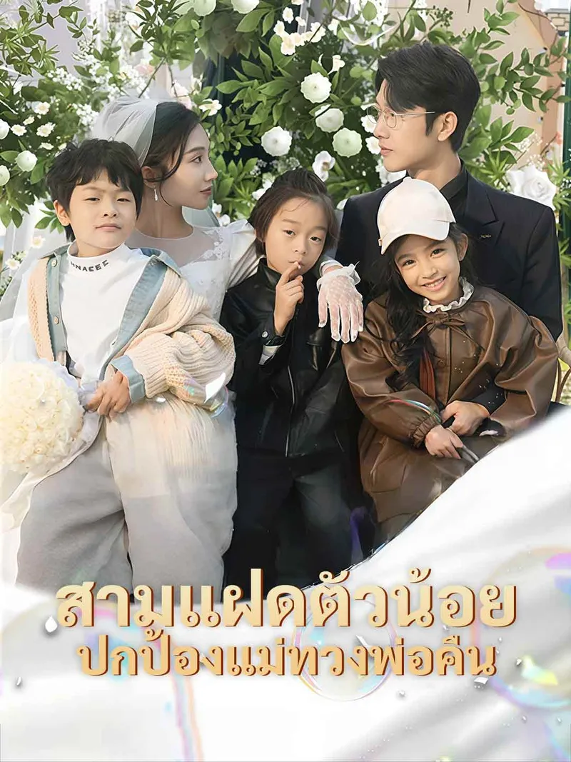 หน้าปก(พากย์) สามแฝดตัวน้อย ปกป้องแม่ทวงพ่อคืน