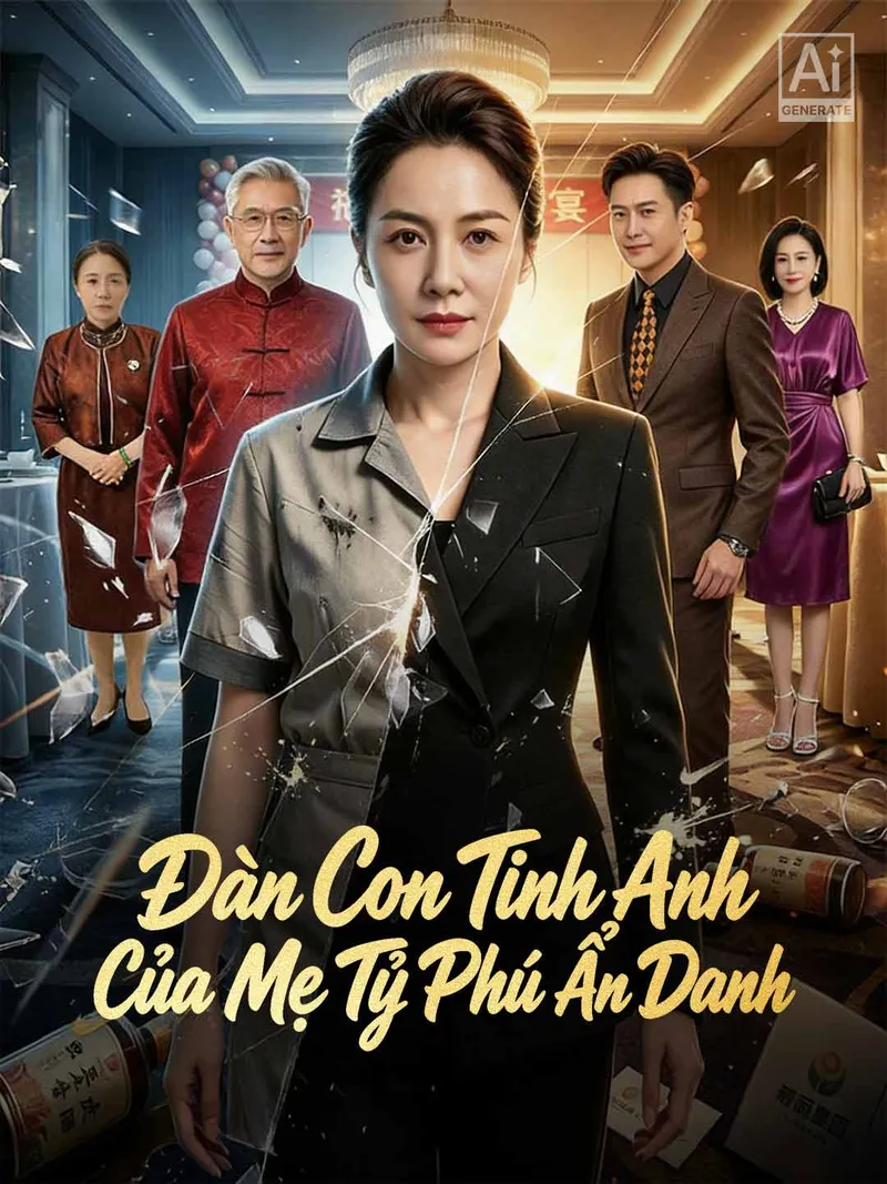 Ảnh bìa Đàn Con Tinh Anh Của Mẹ Tỷ Phú Ẩn Danh