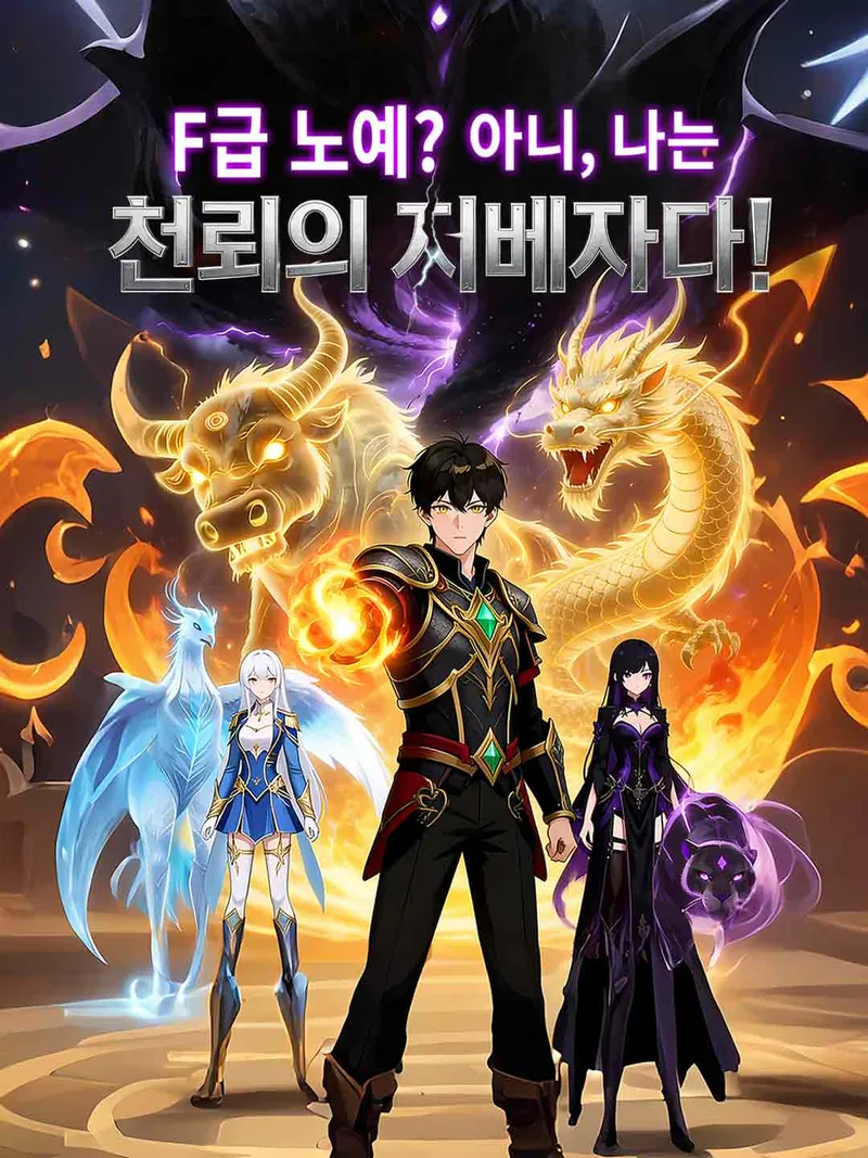 F급 노예? 아니, 나는 천뢰의 지배자다! 표지